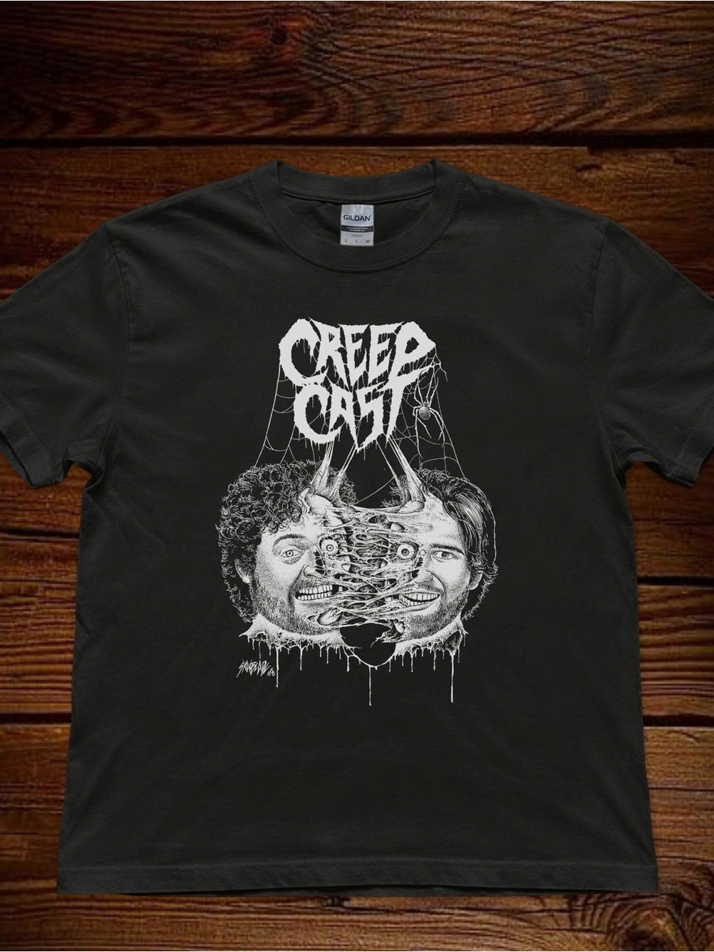 Creep Craft Graphic Tee - Black Men Streetwear